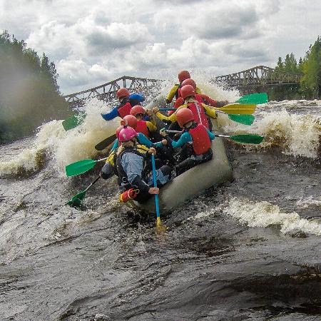 Passa på! Forsränning till Koppars egen strand